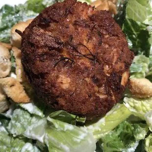 a closeup of a plate of food