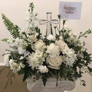 Beautiful with cross!