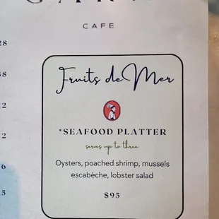 Brunch menu 12/18/24