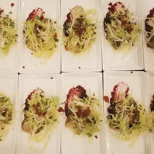 Roasted Pear, Whipped Brie, Cranberry &amp; Frissee Salad