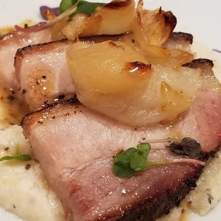48-hour Pork Belly &amp; Grits