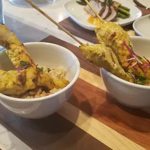 Curried Chicken with Citrus &amp; Cumin Scented Basmati Rice