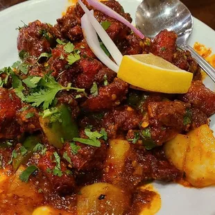 Chilli chicken appetizer