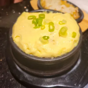 steamed egg included AYCE