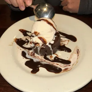 Yummy lava cake