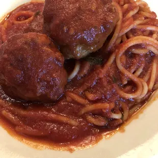 Spaghetti and Meatballs