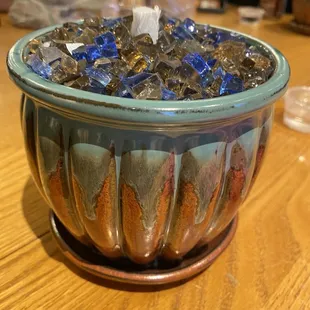 Our firepit we made.