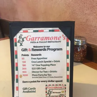 They have a rewards program you can sign up for as well.