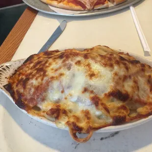 This was sooo good, baked spaghetti Parmesan!!