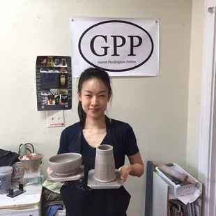 Another satisfied customer showing off her skills!