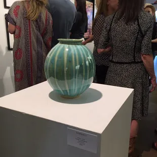 Melon Vase in Artspace 111 juried show