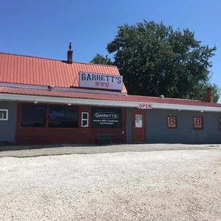 the exterior of the restaurant