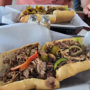 Philly Cheese Steak 20-inch split