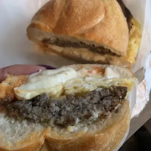 9. Scrapple Egg and Cheese Sandwich