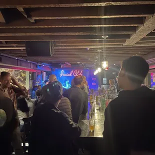 The Village Social Club, underneath Garrison House!