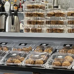 a display of cookies