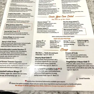 Lunch Menu (May 2021)