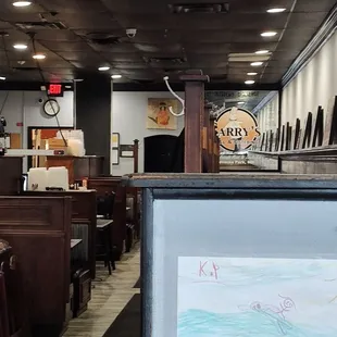 Inside of restaurant