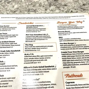 Lunch Menu (May 2021)