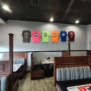 Inside of restaurants