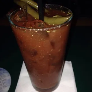 Old fashion homemade bloody made by Mike