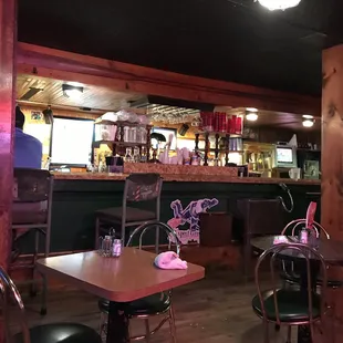 The awesome bar area