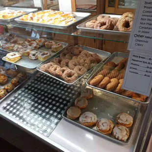 Donut selection - Sat 9am so kind of late