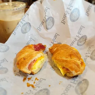 Breakfast Croissant. Grand Opening of new Market and Store, May 04, 2024.