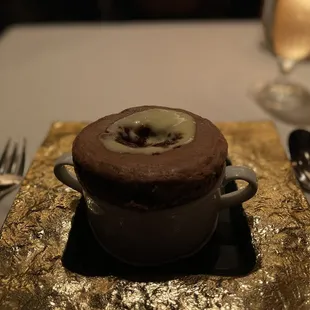 Baked Chocolate Soufflé