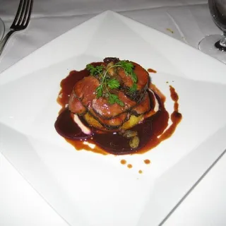 Horseradish Crusted Salmon Medallion