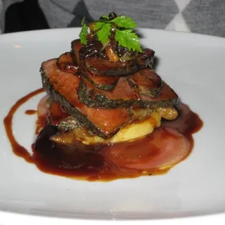 Herb Crusted Loin of Lamb