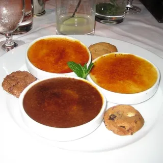 Trio of Crème Brûlée