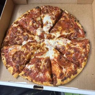 pizza, food