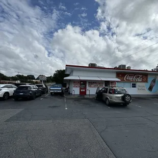 Outside wide angle shot