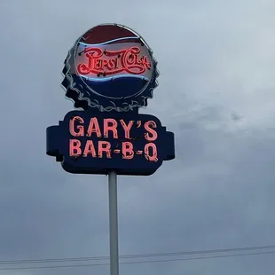 Another sign in the front