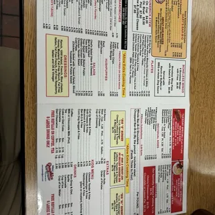 Menu as of 9-13-24, still very affordable.