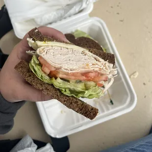 Oven Fresh Roasted Turkey Sandwich