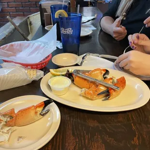 Stone crab claws