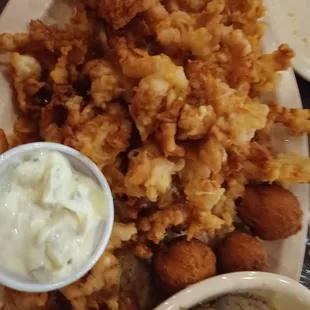 Fried clam strips