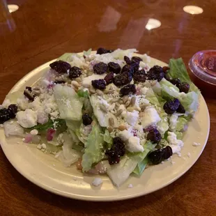 Cranberry feta salad
