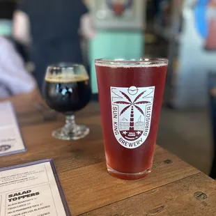 Hipster Zeppelin.  Draft beers hit the spot