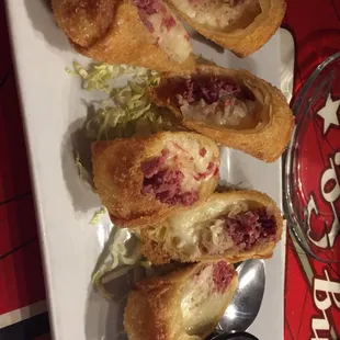 Fried Green Tomatoes & Ruben Roll