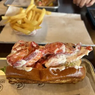 Wicked lobster roll