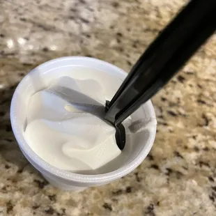 Free ice cream w/ purchase 04/22