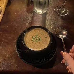 Mushroom soup