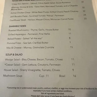 Food Menu