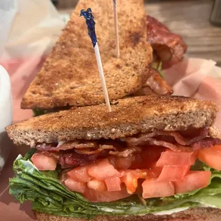 A favorite for a delicious BLT, everything is fresh and there is always a lot of bacon.