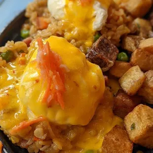 Fried Rice Benedict