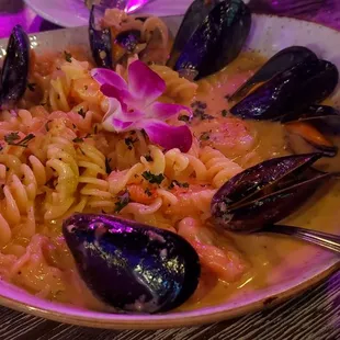 Seafood pasta