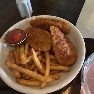 Kid's Grilled Chicken and Fries